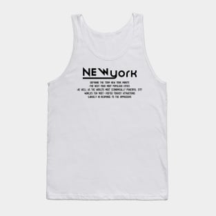 New York Tank Top